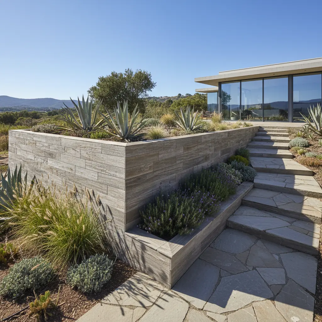 Wall Cladding Panel For Durable Outdoor Landscaping