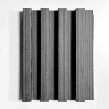 The wood-grain WPC wall panel imitates the texture of real wood and requires no maintenance