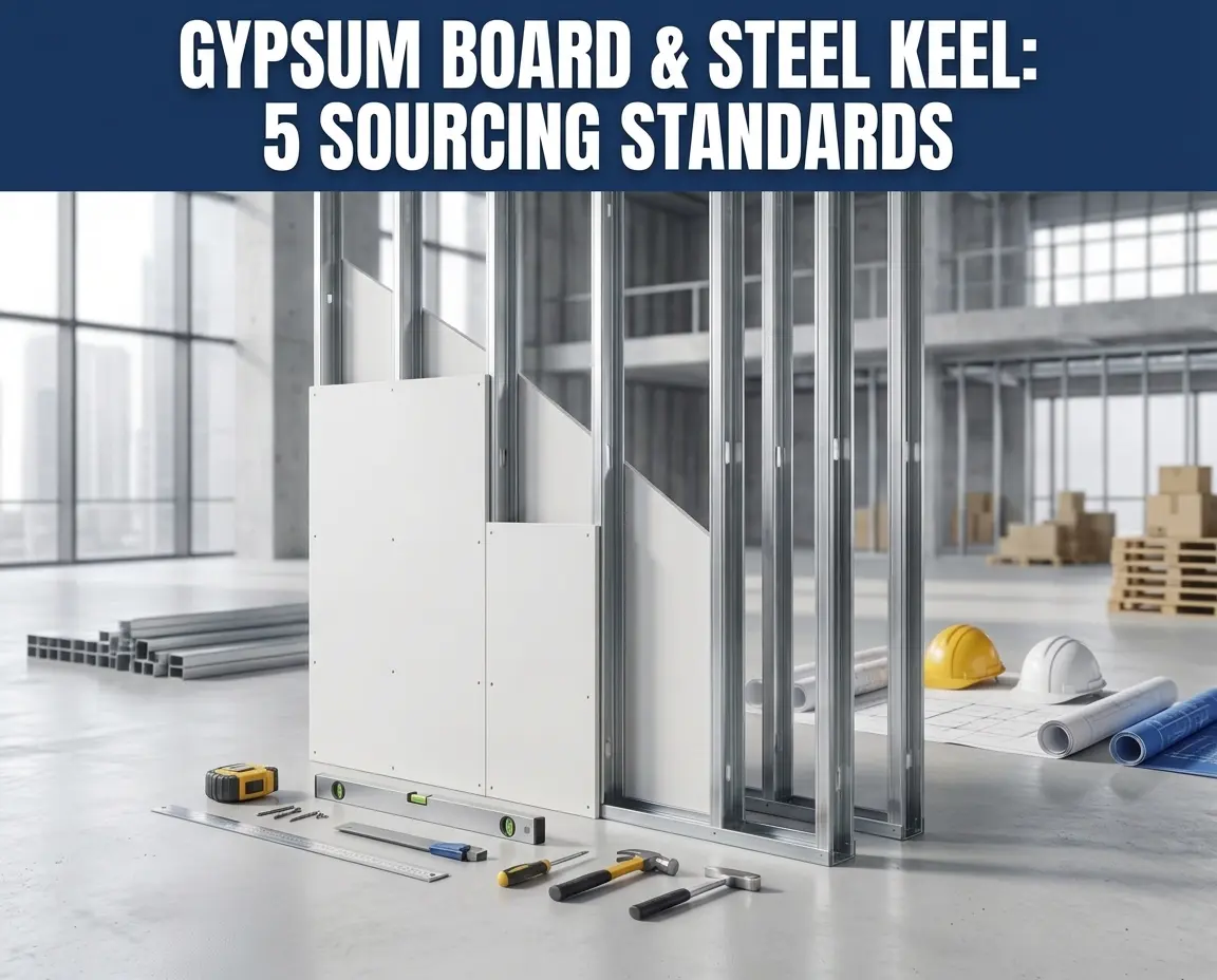 Global project procurement of gypsum board and light steel keel: 5 core standards to avoid the low price trap and select the right supplier
