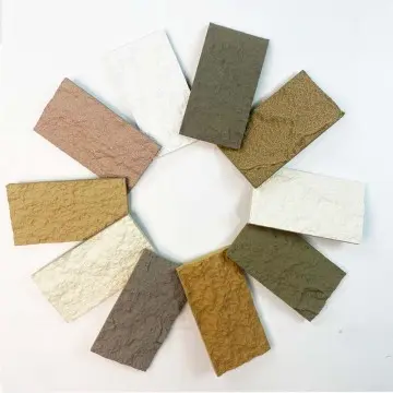 Eco-Friendly Pu Imitation Stone Decorative Material - Innovative Texture Series