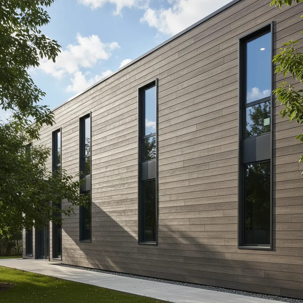 WPC Wall Panel For Exterior Building Cladding