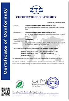 Light Steel Keel Certification