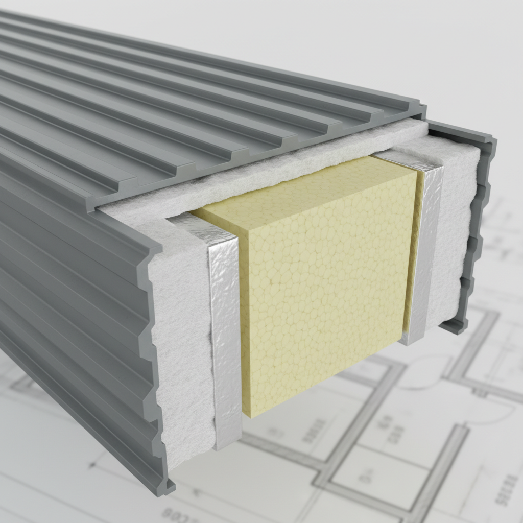 Sandwich Wall Panel For Thermal Insulation Solutions