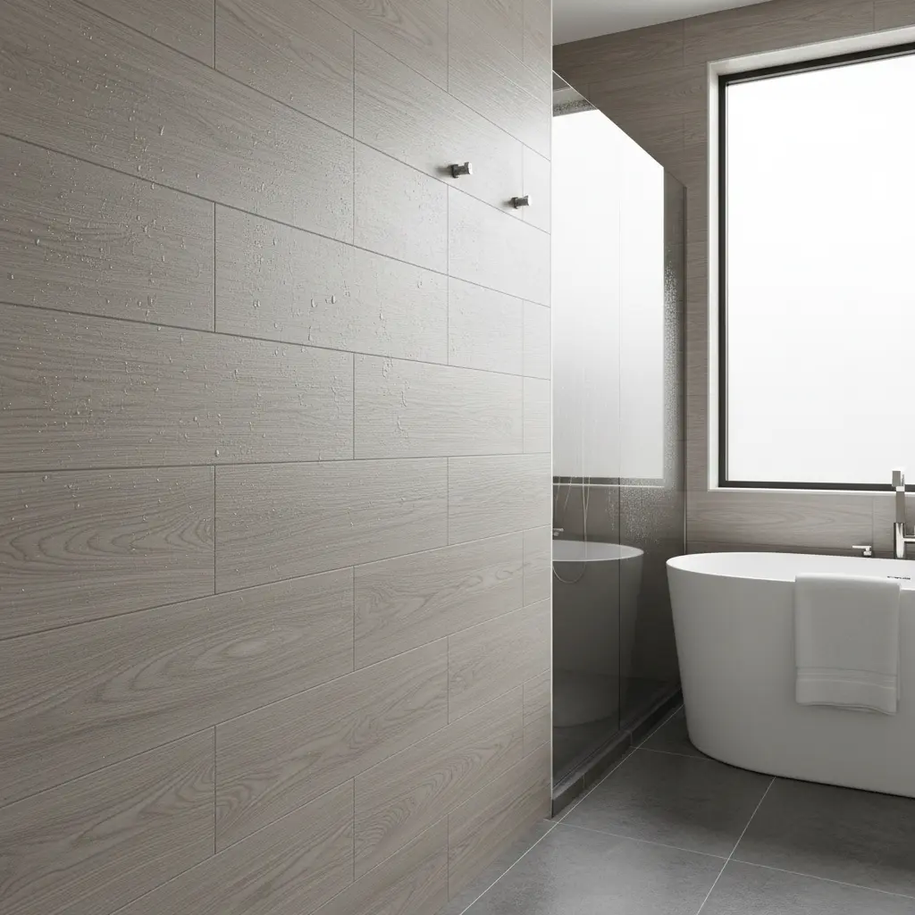 Wpc Panel For Waterproof Bathroom Lining