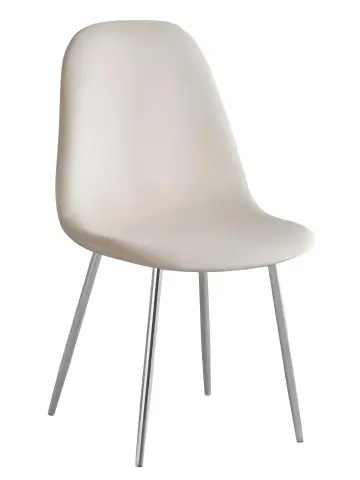 Stackable dining chairs for home small-sized apartments, space-saving dining chairs, sturdy and anti-slip dining chairs