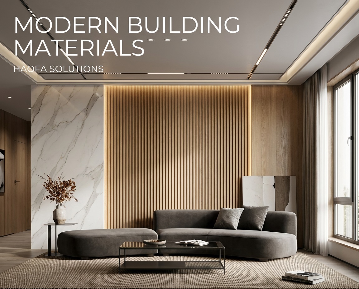 How to use modern building materials to create high-quality indoor spaces: Tangshan Haofa's comprehensive solution