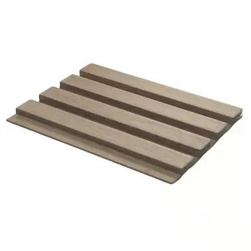 High-definition wood grain WPC wood veneer wall panels are quick-installation snap-on eco-friendly decorative materials