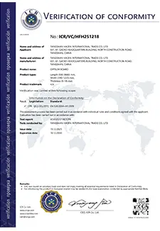Plasterboard CE Certification