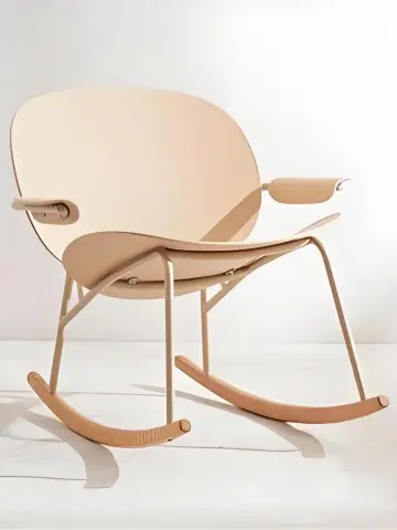 Reclining Leisure Chair with Footrest - Ergonomic Comfort for Garden